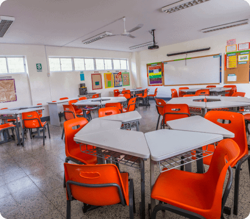 Aulas de Primaria y Secundaria